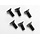2535 - Countersunk Machine Screws 4x10 mm (6)