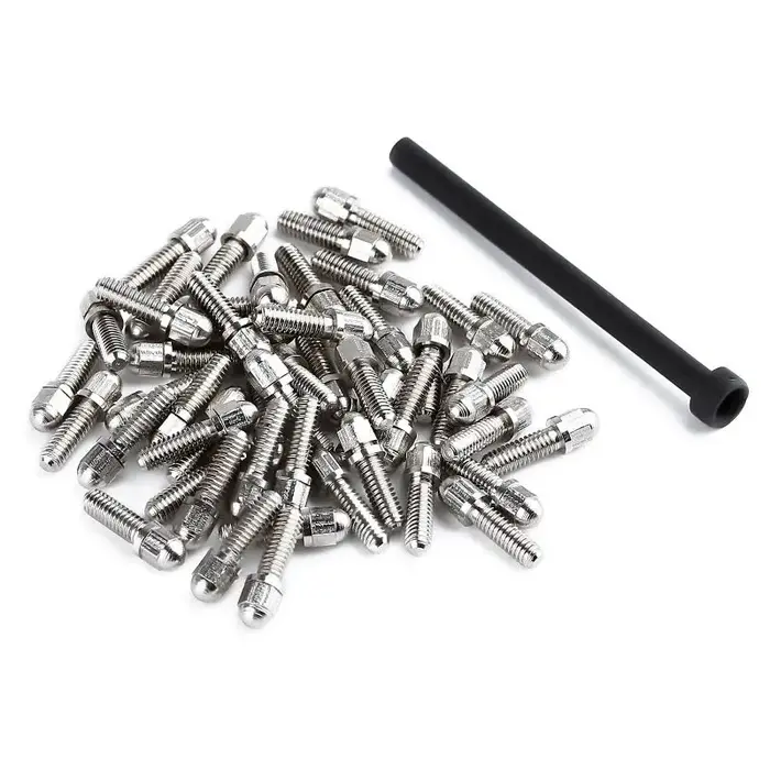 INJORA WH-09-M2.5 - INJORA 30pcs M2.5 Metal Screws for 1.9" 2.2" Wheel Rims
