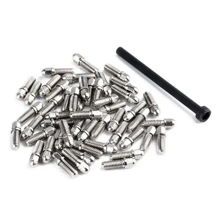INJORA WH-09-M2.5 - INJORA 30pcs M2.5 Metal Screws for 1.9" 2.2" Wheel Rims
