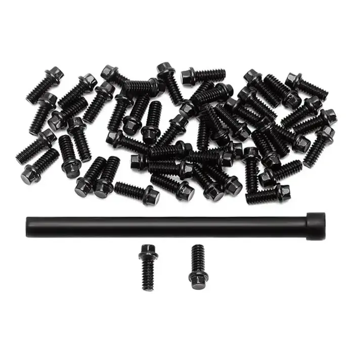 INJORA WH-19-50M2 - Sale INJORA 50pcs M2 Black Steel Screws for INJORA 1.9" 2.2" Beadlock Wheel Rims