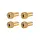 SCX24-128-4 - INJORA 4pcs M2 Brass Nuts for INJORA +5mm SCX24 Wheel Hex Extenders