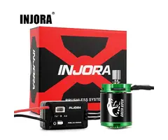 INJORA 32-NANO-INM24 - INJORA MBL32-NANO Brushless ESC & 1621 Green Viper Motor 4300KV for 1/30 SCX30