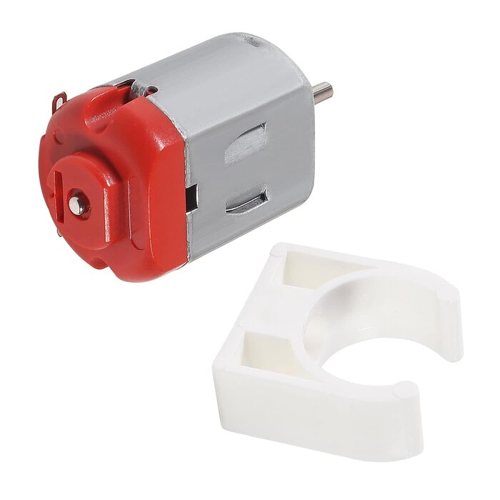 EUDAX - Micro 130 DC Motor Strong Magnetic Brushed Electric DC 3V -12V 25000 RPM Cars Toys Electric Motor, High Speed Torque DIY Remote Control Toy Car Hobby Motor, Metal Car Engine Motor Kit for Toys