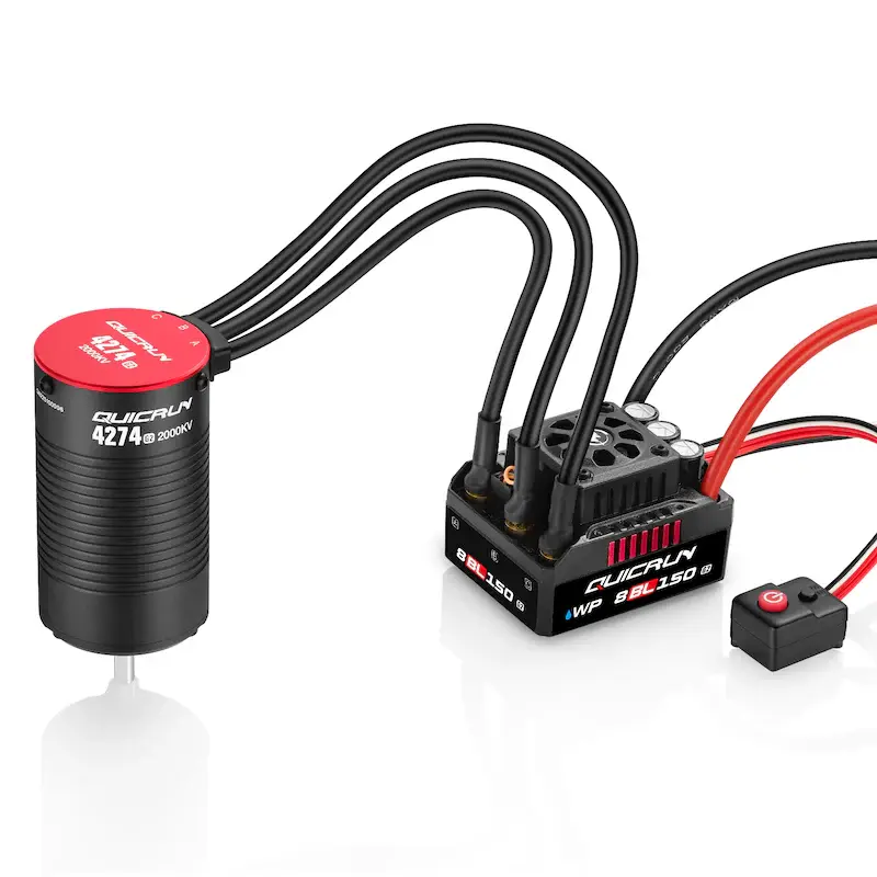 HOBBY WING 38030401 - QUICRUN ESC + QR4274 SL G2 2000kv motor WP 8BL150 G2 Combo