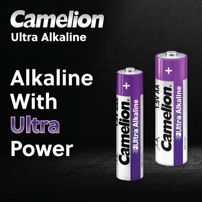 Camelion LR03-BP4UT - Camelion AAA Ultra Alkaline Batteries Blister 4Pk