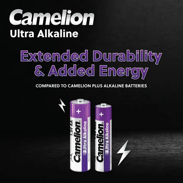 Camelion LR03-BP4UT - Camelion AAA Ultra Alkaline Batteries Blister 4Pk