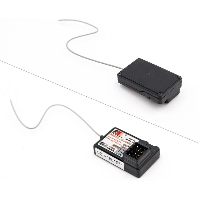 FS-GR3E - WOAEIUOS Flysky Receiver AFHDS Long Range 3CH 2.4GHz Surface Receiver for FS-GT2 FS-GT2B FS-GT3B FS-GT3C FS-IT4S Transmitter RC Car Boat