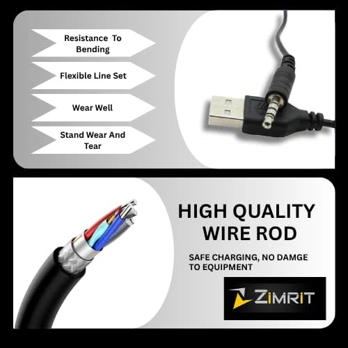 (3.3FT) USB to 3.5mm Jack Audio Adapter, Male AUX Audio Jack to USB 2.0 Male Charge Cable Adapter Cord for iPod Shuffle MP3 Player Headphones Speakers and Other Devices