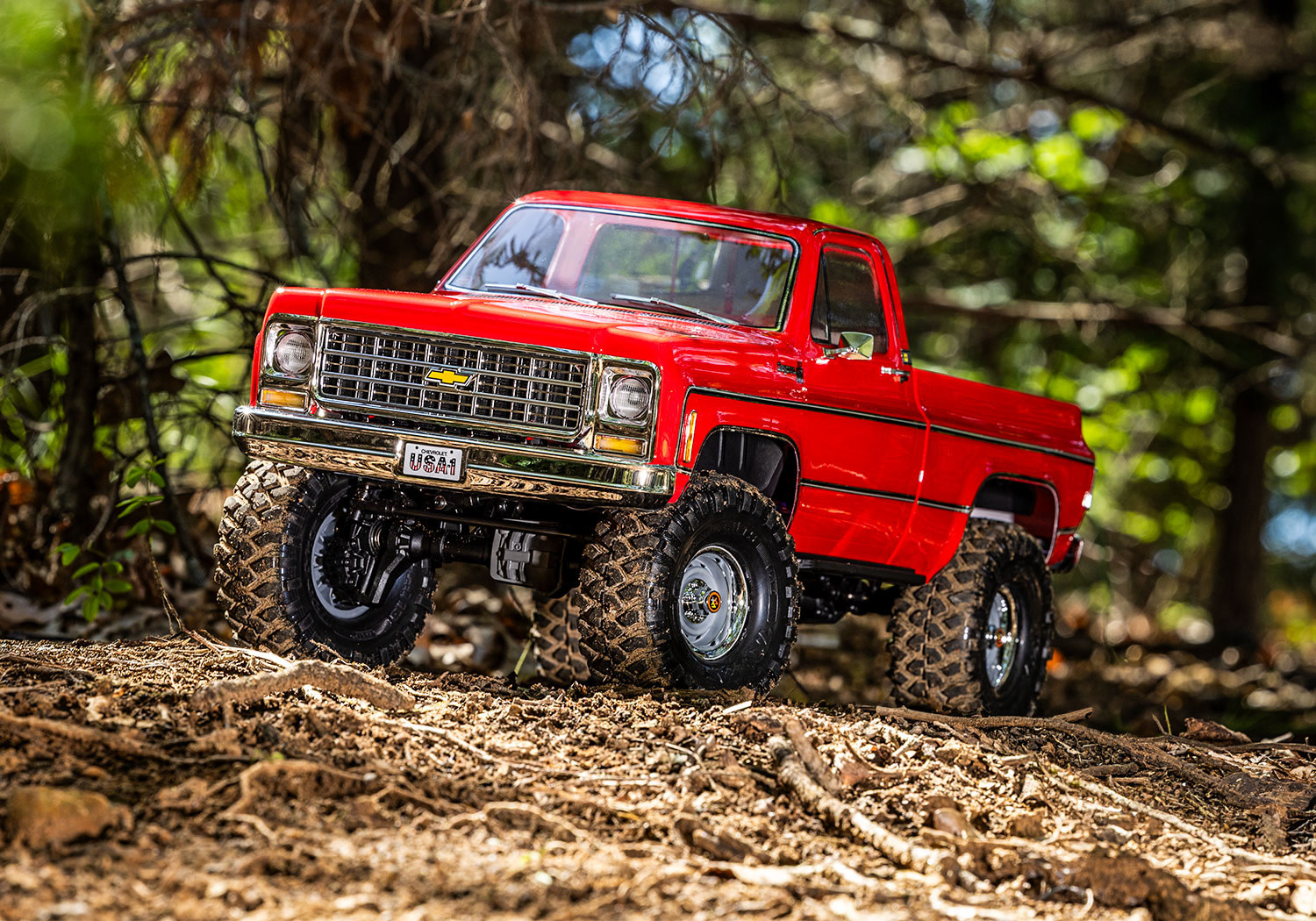 Traxxas TRX-4 Chevrolet K10, Red