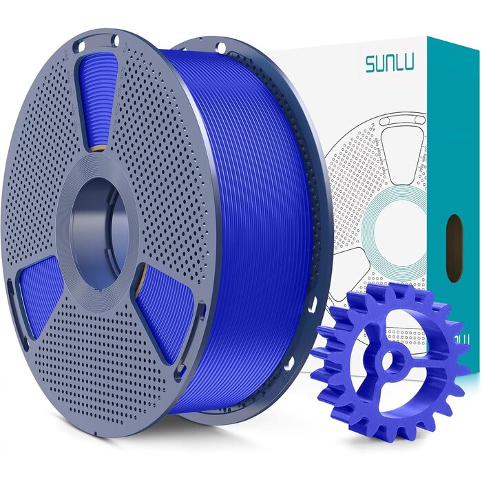 SUNLU-PLA-KLN-BLU - SUNLU Klein Blue PLA 3D Printer Filament 1.75mm, Individually Vacuum Packed, 0.25kg per Spool