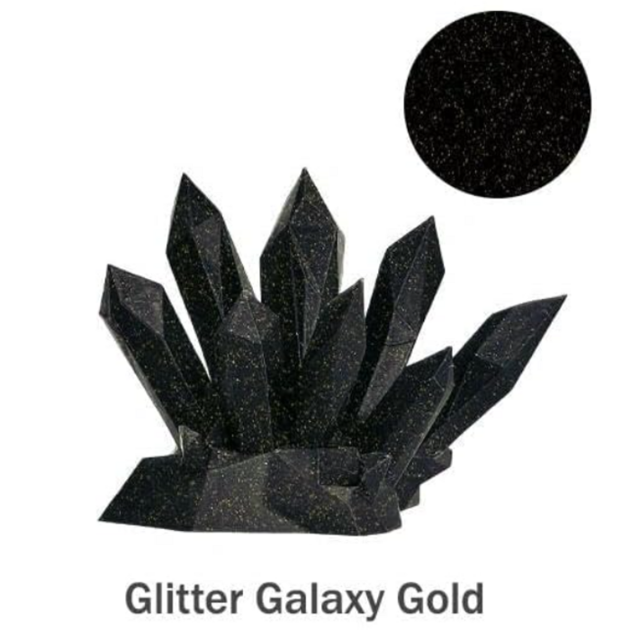 EPELAY-PLA-GLXY-GLD - Epelay Galaxy Gold PLA 3D Printer Filament 1.75mm, .25kg Spool, Galaxy Chameleon Color-Changing Filament, Light-Reactive Effect, Accuracy +/- 0.02 mm, Fits Most FDM Printers