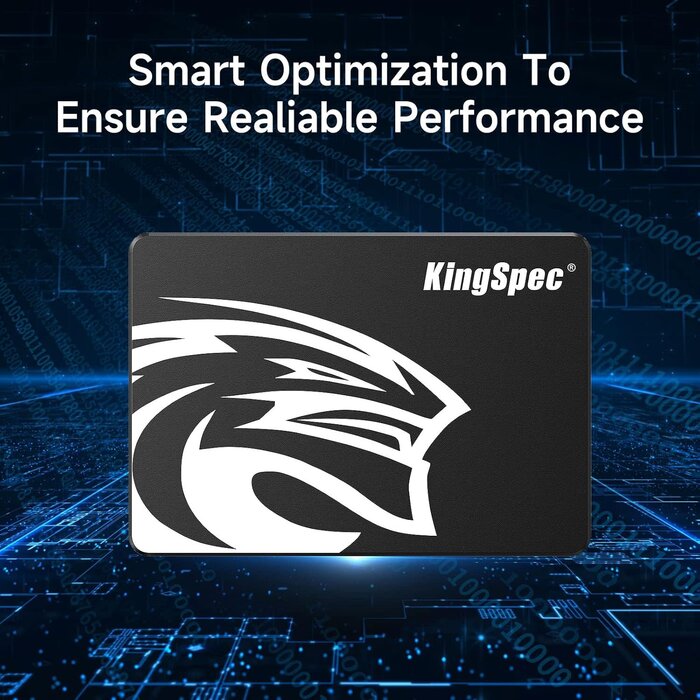 P3-512 - KingSpec 512GB 2.5 SSD SATA III Internal - 550MB/s Read, 520MB/s Write with 3D NAND Flash, for Laptop & Desktop PC Upgrade