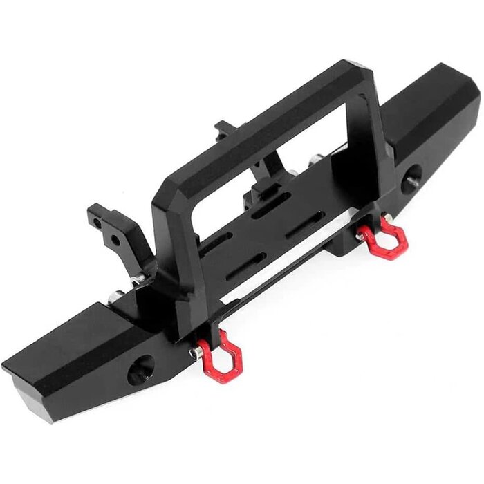 1/18-DEF-BUMPER - GLOBACT Metal Bumper Set with Winch for TRX4M Defender 1/18 RC Crawler Upgrade Parts
