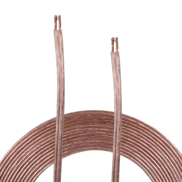 RCA RCAAH16100SR - RCA 16-Gauge Speaker Wire, Clear (100 Ft.)