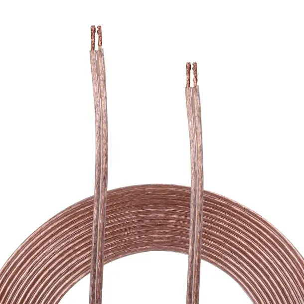 RCA RCAAH16100SR - RCA 16-Gauge Speaker Wire, Clear (100 Ft.)