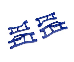 Traxxas 10725-BLUE - Blue WideMaxx Front Upper & Lower HD Suspension Arms, Mini Maxx & Mini XRT