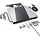 B34-Y - SUIDEK External CD DVD Drive, USB 3.0/USB-C Portable CD DVD +/-RW Burner DVD Player for Laptop with SD/Micro SD Card Reader 8 in 1 Hub Compatible with Laptop Mac PC Windows Linux