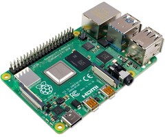 SC15184-2GB - Raspberry Pi 4 Model B 2019 Quad Core 64 Bit WiFi Bluetooth (2GB)