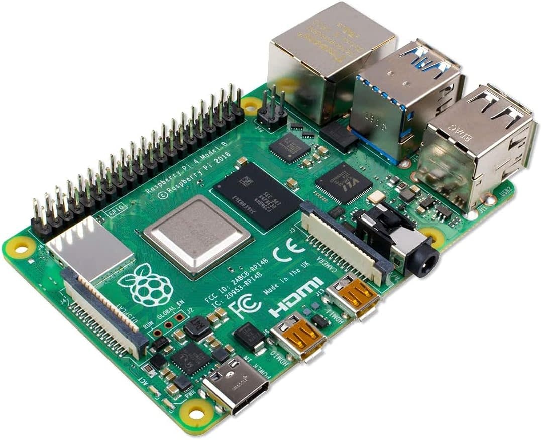SC15184-2GB - Raspberry Pi 4 Model B 2019 Quad Core 64 Bit WiFi Bluetooth (2GB)