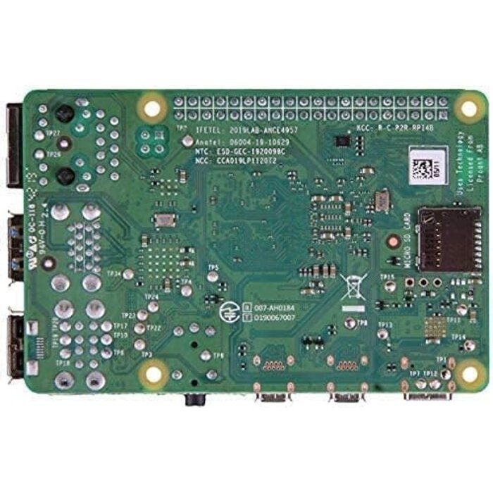 SC15184-2GB - Raspberry Pi 4 Model B 2019 Quad Core 64 Bit WiFi Bluetooth (2GB)