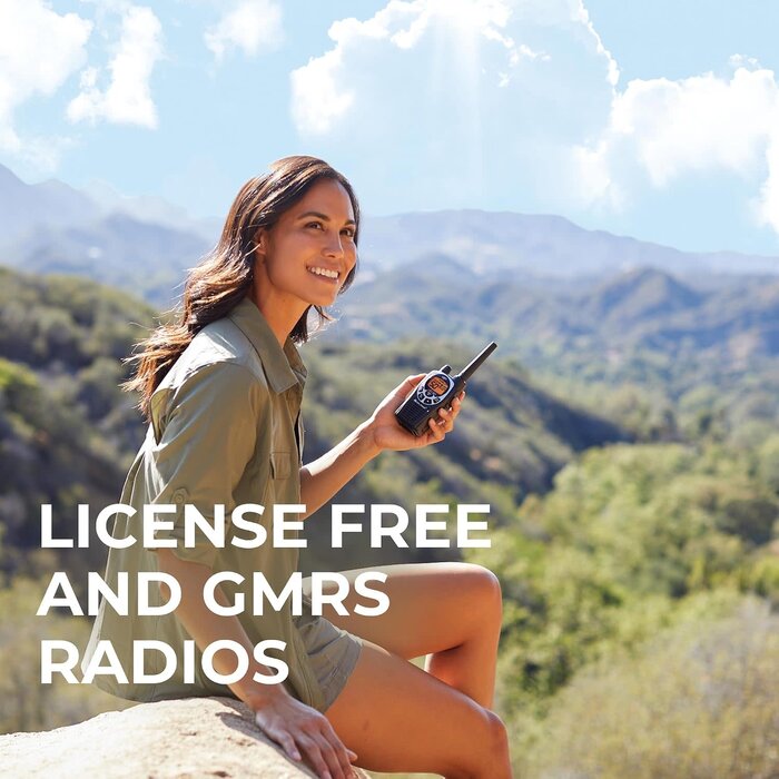 GXT1000VP4 - Midland GXT1000VP4 GMRS Two-Way Radio | 50-Channel, Long Range, 142 Privacy Codes, SOS & NOAA, Rechargeable Nickle Battery