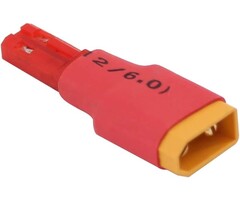 XT30/M-JST/F - rflaueo XT30 Male to JST Female Adapter