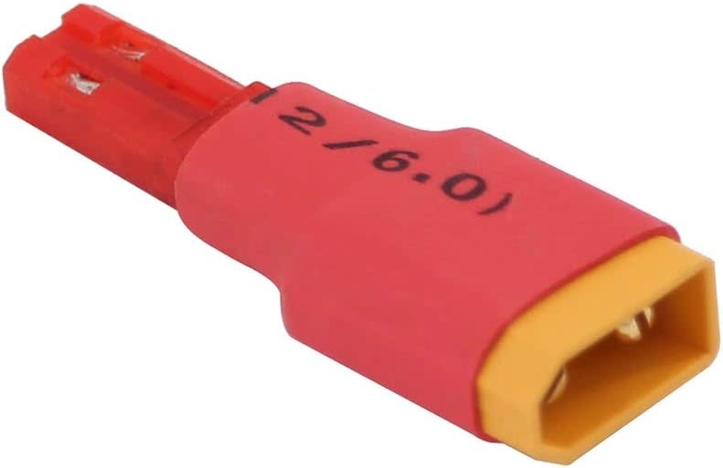 XT30/M-JST/F - rflaueo XT30 Male to JST Female Adapter
