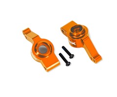 Traxxas 9065-ORNG - Orange Aluminum Stub Axle Carriers (L&R)