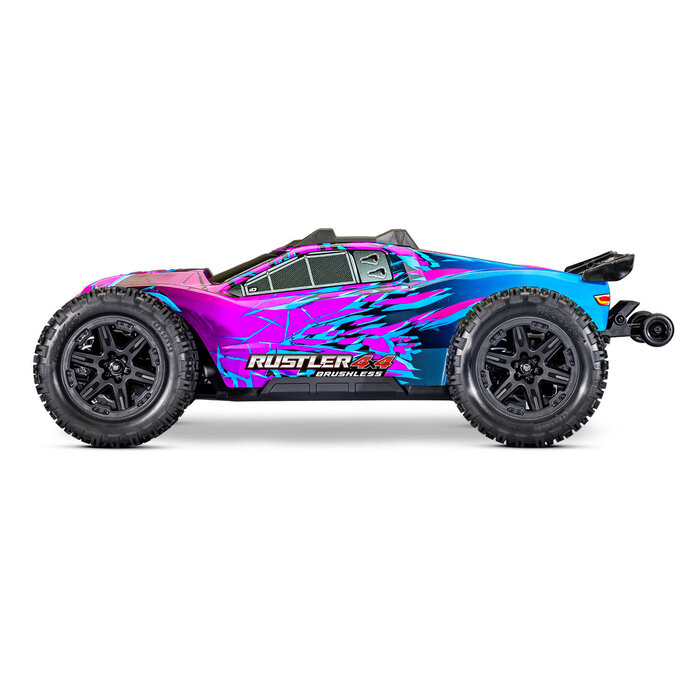 Traxxas Rustler 4X4 Brushless, Purple