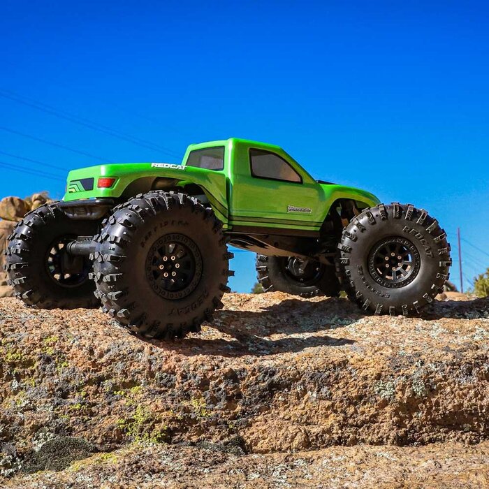Redcat Racing RER43504 - Redcat Vertex-10W - 1:10 Scale Brushless Electric Rock Crawler, Electric Green