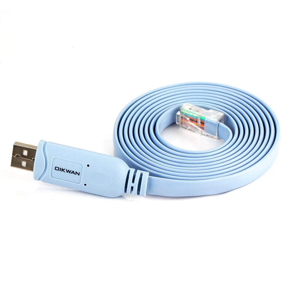 FTDI USB Console Cable USB to RJ45 Cable 6ft Essential Accesory of Cisco