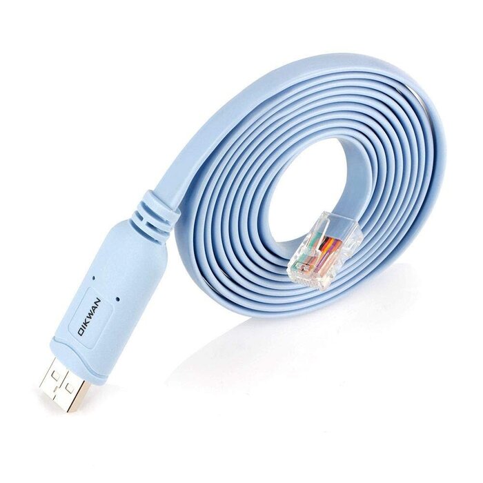 FTDI USB Console Cable USB to RJ45 Cable 6ft Essential Accesory of Cisco
