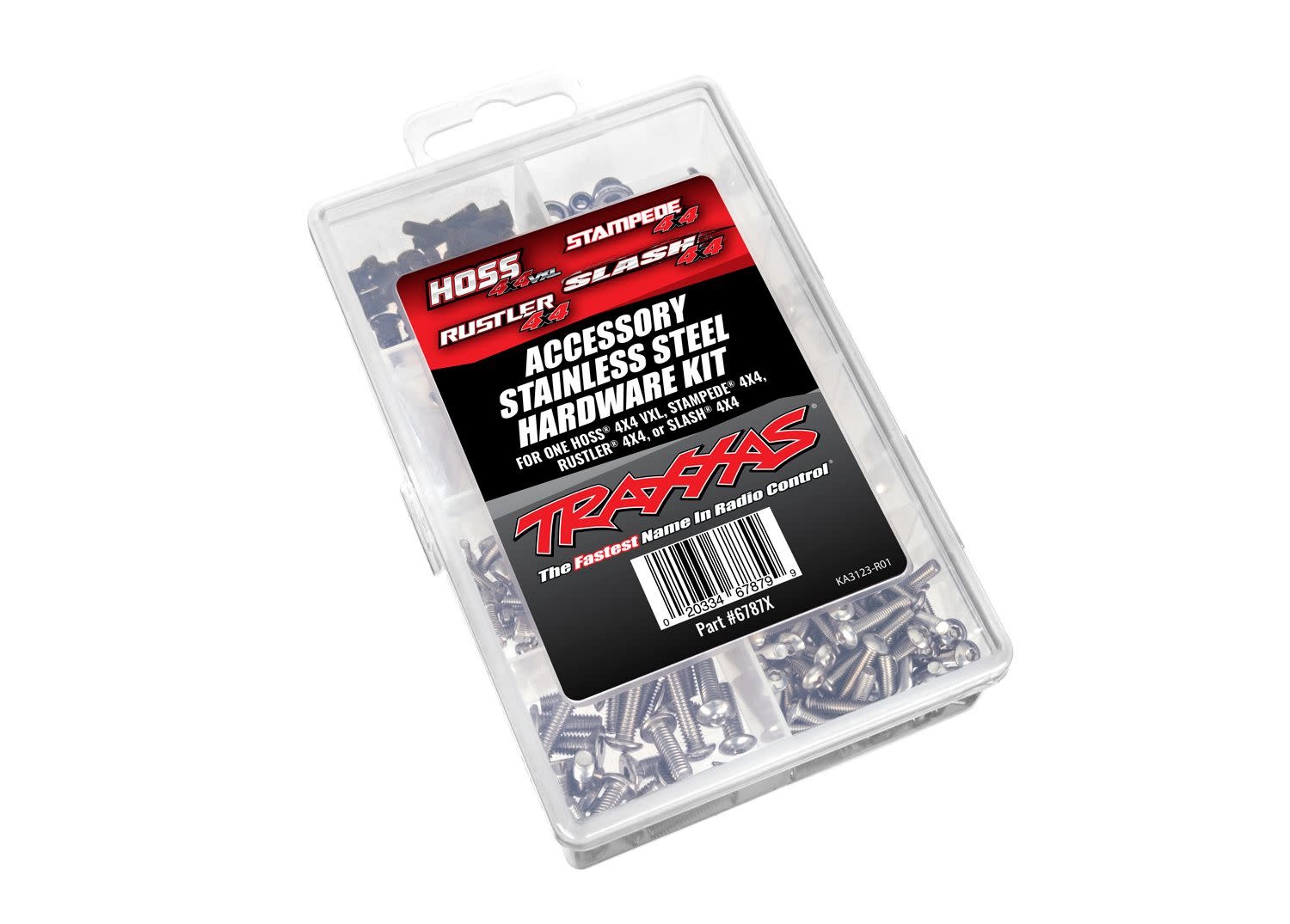 Traxxas 6787X - 4X4 Stainless Hardware Kit