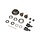 LOS212044 - Differential Complete (F/R): Mini LMT