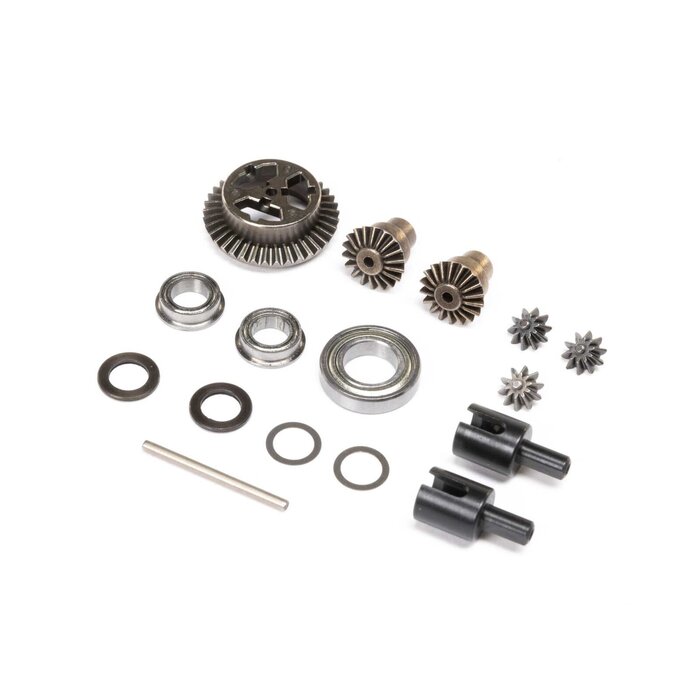Losi LOS212044 - Differential Complete (F/R): Mini LMT