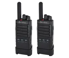 Cobra PX652 - Cobra® PX650 Pro Business 42-Mile-Range 2-Watt FRS 2-Way Radios with Surveillance Headset, 2 Count