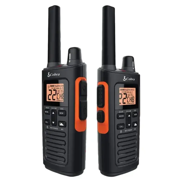Cobra RX680 - Cobra® RX680 38-Mile-Range Waterproof 2-Way Radios, 2 Pack