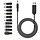 6.5ft (2m) USB to Type M Barrel Cable - USB to 5.5mm 5V DC Cable - USB to Barrel Jack 5V DC Plug