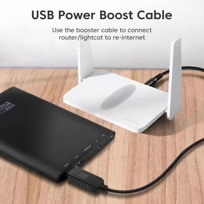 6.5ft (2m) USB to Type M Barrel Cable - USB to 5.5mm 5V DC Cable - USB to Barrel Jack 5V DC Plug