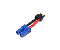 W-F/EC52M/TRX - Quthort Female EC5 to Male Traxxas 12 Gauge 5cm Silicone Wire