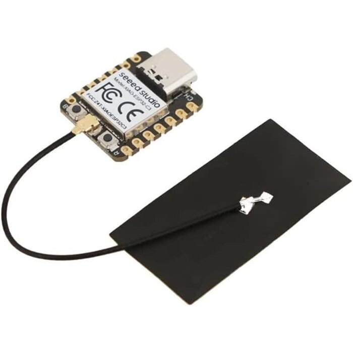 XIAO-ESP32-C3 - seeed studio XIAO ESP32C3 - RISC-V Tiny MCU Board with Wi-Fi and Bluetooth5.0, Battery Charge Supported, Power Efficiency and Rich Interface