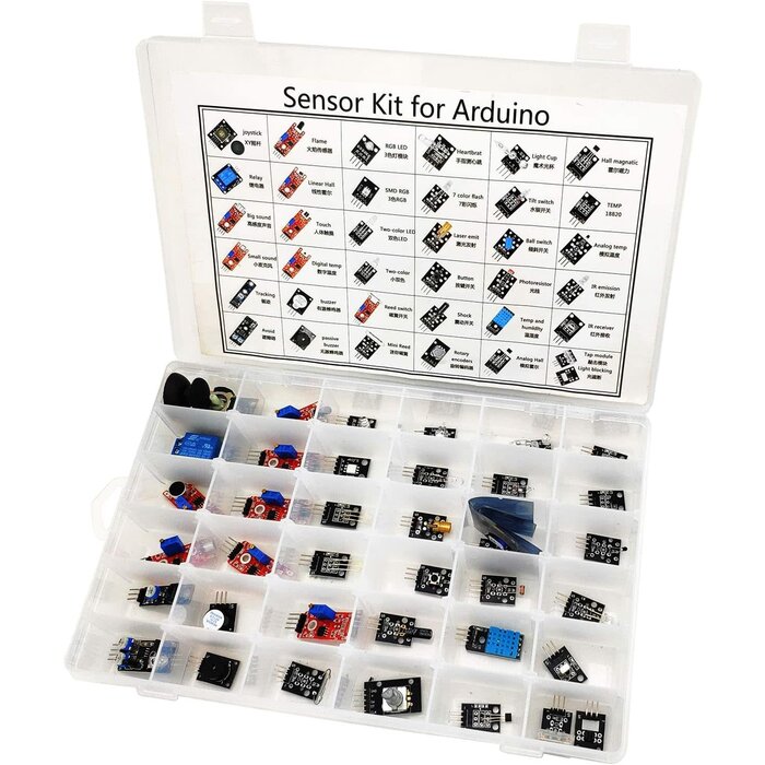 38IN1-SNSR-MOD-KIT - DEYUE 38 in 1 Sensor Module kit for Arduino Rapsberry Pi Project
