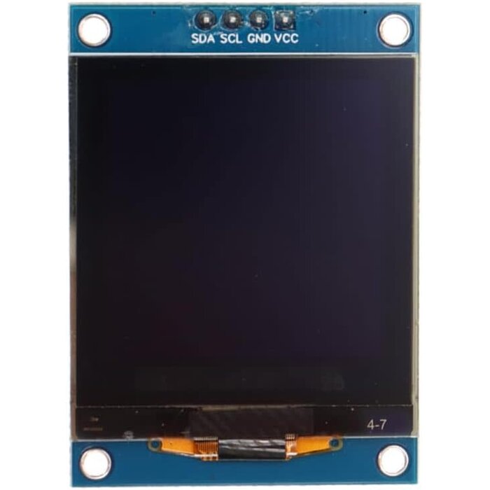 HiL-1.5IN-DSPLY-MOD - HiLetgo 1.5" SH1107 128x128 OLED Display Module 1.5 Inch IIC I2C 4 Pin OLED Screen LCD Display White
