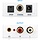 Musou Digital Optical Coax to Analog RCA Audio Converter Adapter with Fiber Cable