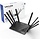WN536AX6-B - WAVLINK AX6000 Dual Band WiFi 6 Router, Covers up to 1,700 sq.ft. and up to 1148Mbps at 2.4GHz and 4804Mbps at 5GHz. 8 High-Gain Antennas, 2.5G Ethernet Port, Mesh, 8 Stream, WPA3, OpenVPN, Smart APP