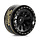INJORA 0.7" D19 Ripple Black Brass Wheels for 1/30 SCX30 (W7005) (4)