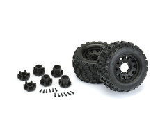 Pro-Line Racing PRO1012510 - Pro-Line Racing 1/10 Badlands MX28 F/R 2.8" MT Tires MTD 12mm/14mm Black Raid (2)