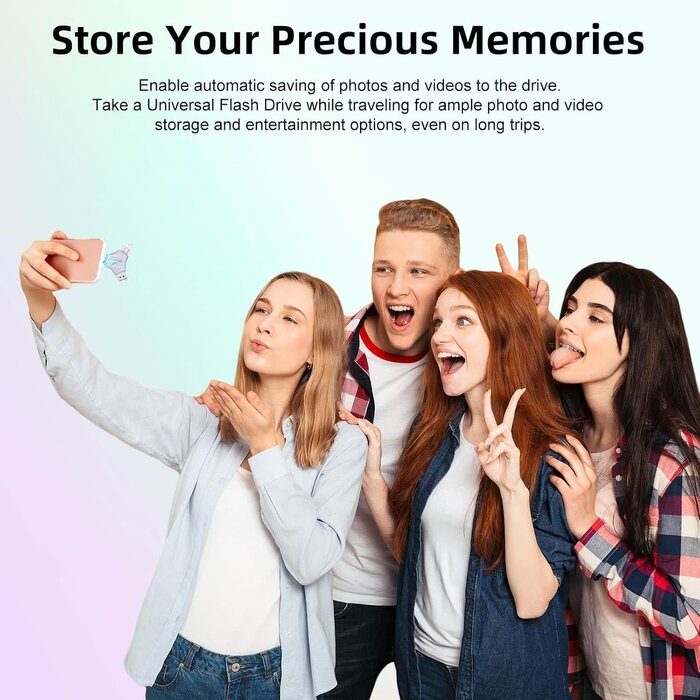 128GB-LIGHT-FLASH - Techkey MFi Certified USB 3.0 Flash Drive 128GB for iPhone, 3in1 External Memory Photo Keeper Storage Stick for Picture/Video/Data Saver/Backup, High Speed Thumb/Jump/Hard Drives for iPhone/iPad/Android/PC