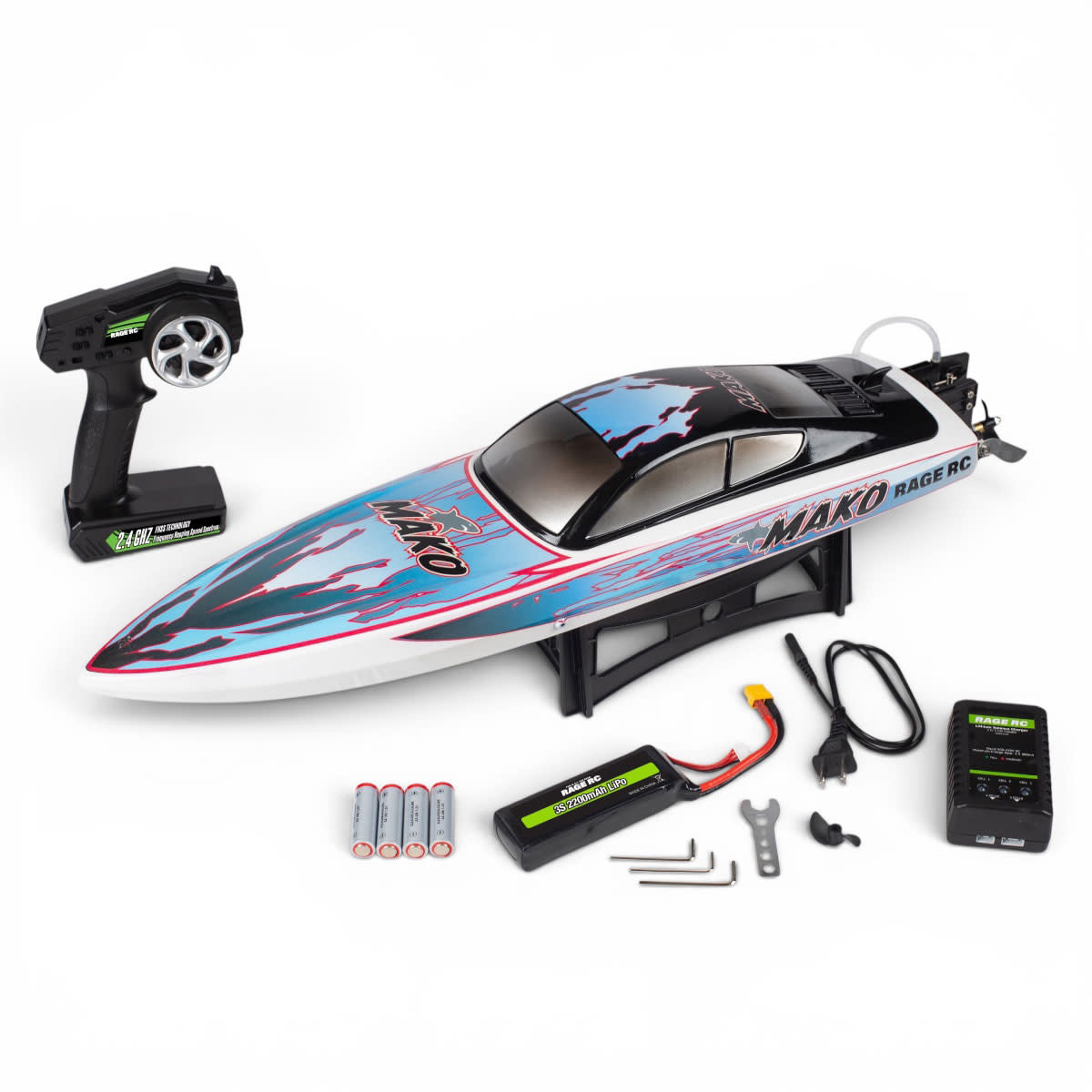 RageRC RGRB1600 - Mako 630BL Brushless RTR Boat