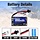 SM-2P-7.4V-800mAh - URGENEX Airsoft Battery 7.4V 800mAh with SM-2P Plug 2S RC Li-ion Battery Compatible with Anstoy Gel Blaster Gun WPL MN BEZGAR RC Car Boats and Most 1/16, 1/18, 1/24 RC Trucks